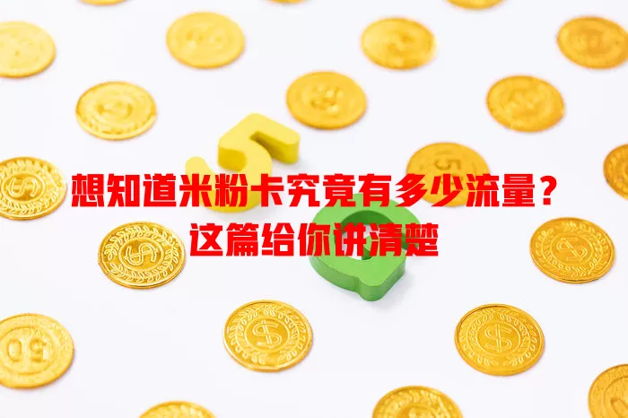 想知道米粉卡究竟有多少流量？这篇给你讲清楚