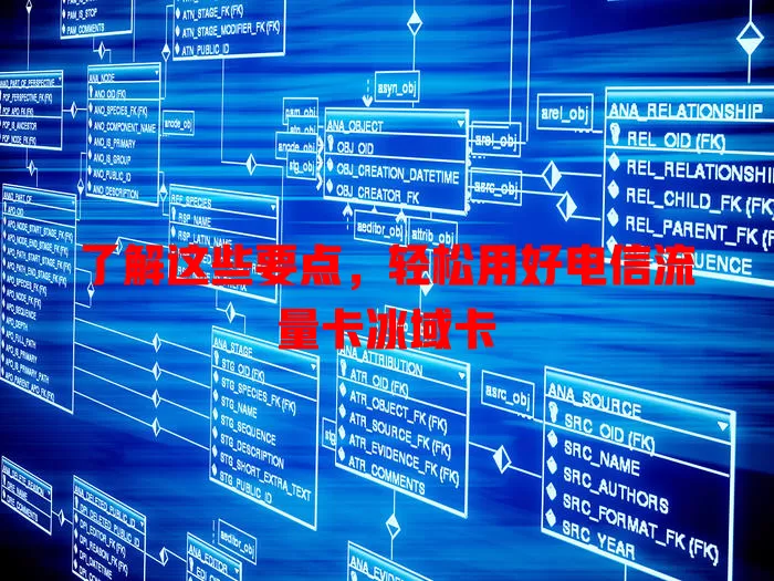 了解这些要点，轻松用好电信流量卡冰域卡