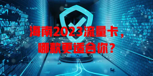 海南2023流量卡，哪款更适合你？