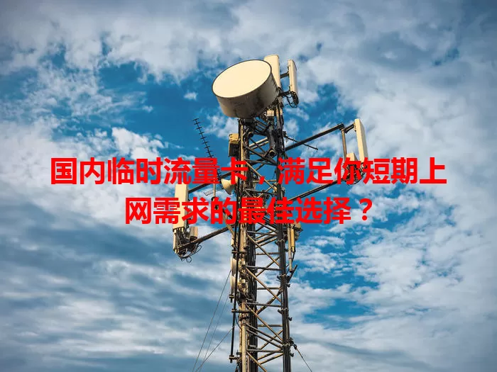 国内临时流量卡,满足你短期上网需求的最佳选择?