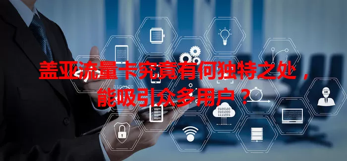 盖亚流量卡究竟有何独特之处，能吸引众多用户？