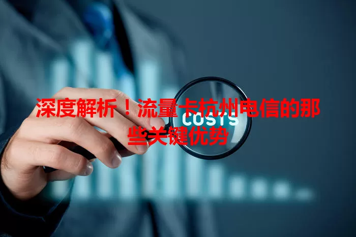 深度解析!流量卡杭州电信的那些关键优势