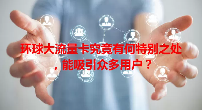 环球大流量卡究竟有何特别之处，能吸引众多用户？