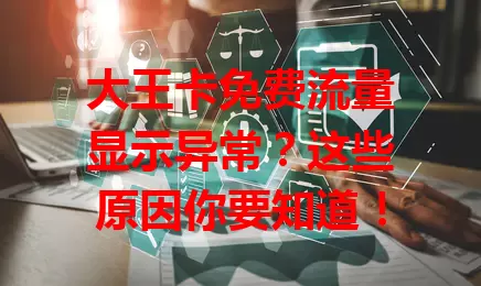 大王卡免费流量显示异常？这些原因你要知道！