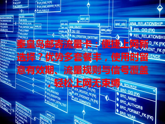 秦皇岛邮寄流量卡：便捷上网新选择？优势多套餐丰，使用时留意有效期、流量规则与信号覆盖，轻松上网无束缚