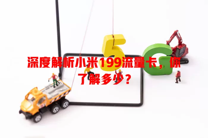 深度解析小米199流量卡，你了解多少？