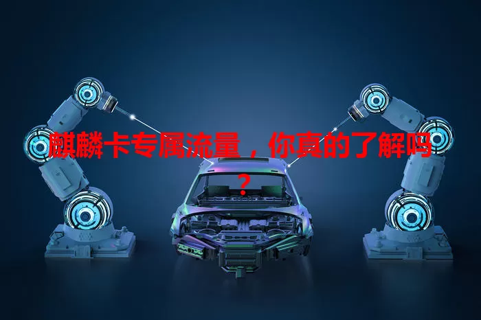 麒麟卡专属流量，你真的了解吗？