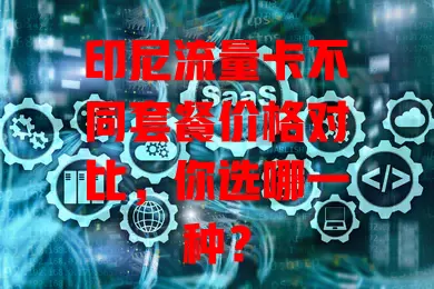 印尼流量卡不同套餐价格对比，你选哪一种？