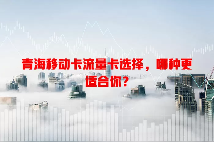 青海移动卡流量卡选择，哪种更适合你？