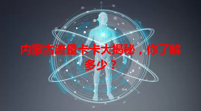 内蒙古流量卡卡大揭秘，你了解多少？