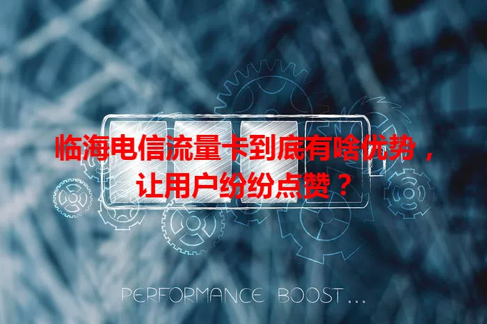 临海电信流量卡到底有啥优势，让用户纷纷点赞？
