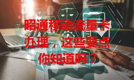 昭通移动流量卡办理，这些要点你知道吗？