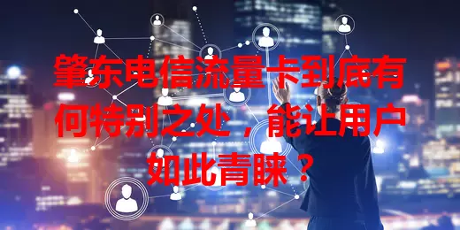 肇东电信流量卡到底有何特别之处，能让用户如此青睐？