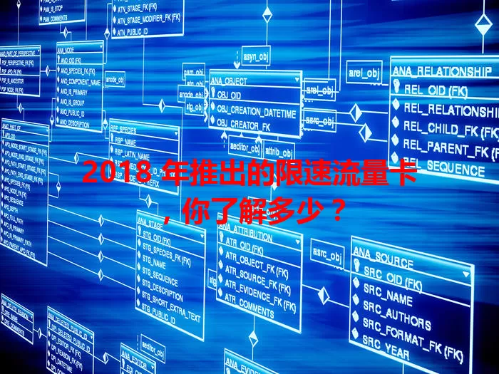 2018 年推出的限速流量卡，你了解多少？