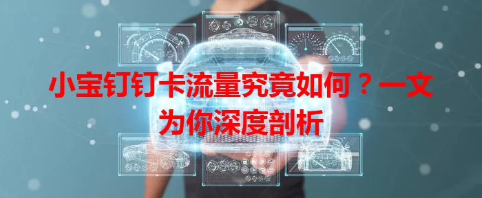 小宝钉钉卡流量究竟如何？一文为你深度剖析