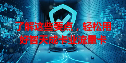 了解这些要点，轻松用好智天成卡业流量卡