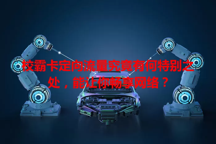 校霸卡定向流量究竟有何特别之处，能让你畅享网络？