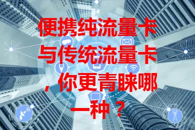 便携纯流量卡与传统流量卡，你更青睐哪一种？