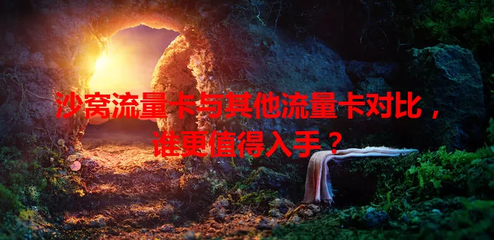 沙窝流量卡与其他流量卡对比，谁更值得入手？