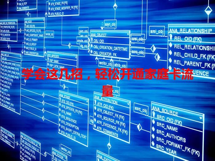 学会这几招，轻松开通家庭卡流量