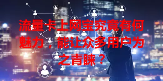 流量卡上网宝究竟有何魅力，能让众多用户为之青睐？