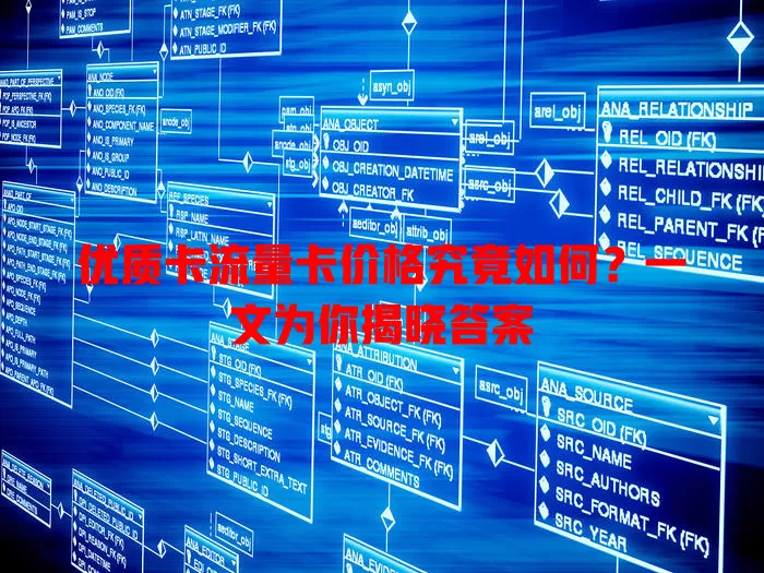 优质卡流量卡价格究竟如何？一文为你揭晓答案