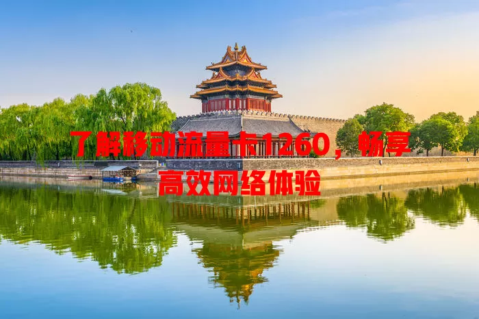 了解移动流量卡1260，畅享高效网络体验