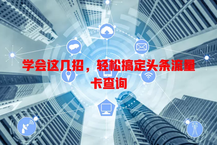 学会这几招，轻松搞定头条流量卡查询