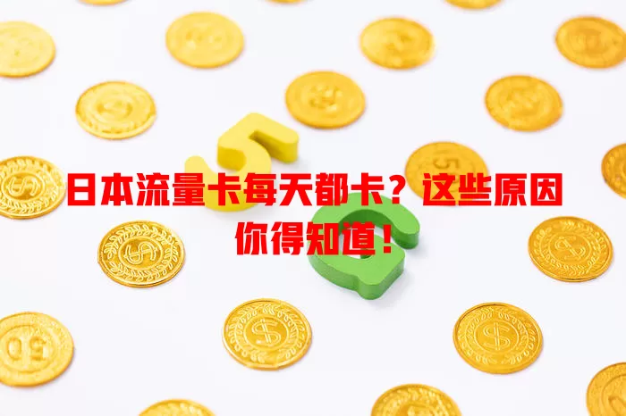 日本流量卡每天都卡？这些原因你得知道！