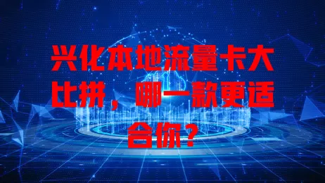 兴化本地流量卡大比拼，哪一款更适合你？