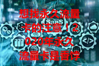 想找永久流量卡的注意！2020年永久流量卡是香饽饽，适配升级网络，含大量通用流量，使用便利但选卡要谨慎，快来深入了解！
