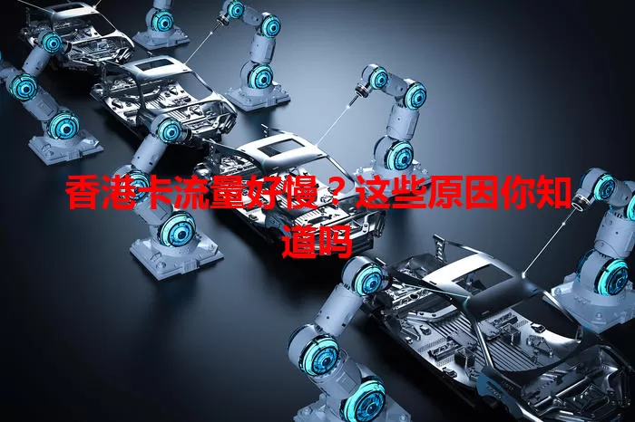 香港卡流量好慢？这些原因你知道吗