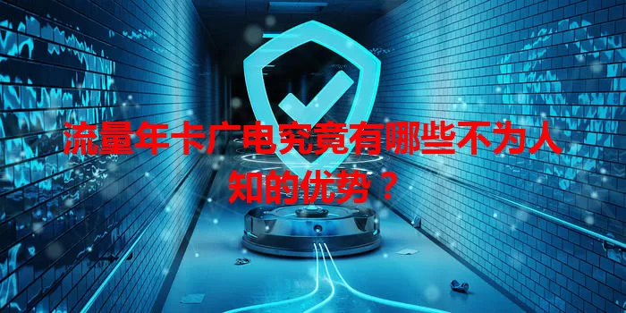 流量年卡广电究竟有哪些不为人知的优势？