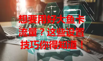想要用好大鱼卡流量？这些设置技巧你得知道！