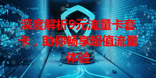 深度解析9元流量卡套卡，助你畅享超值流量体验