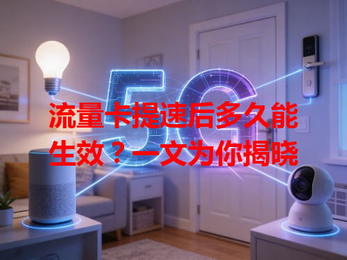 流量卡提速后多久能生效？一文为你揭晓