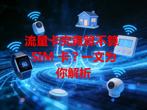 流量卡究竟算不算 SIM 卡？一文为你解析