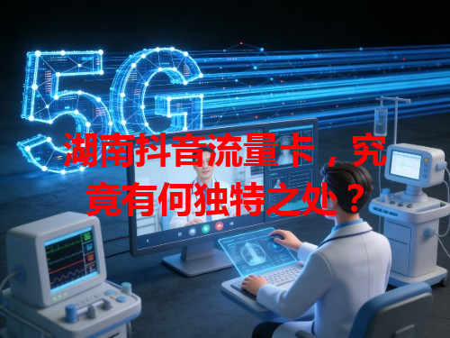 湖南抖音流量卡，究竟有何独特之处？