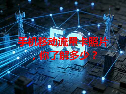 手机移动流量卡照片，你了解多少？