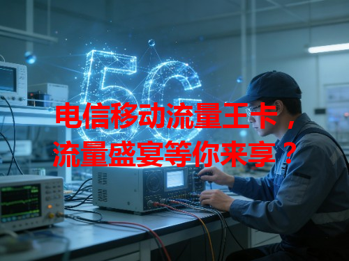 电信移动流量王卡，流量盛宴等你来享？