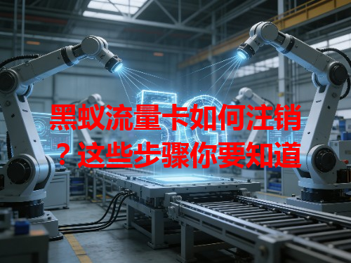 黑蚁流量卡如何注销？这些步骤你要知道