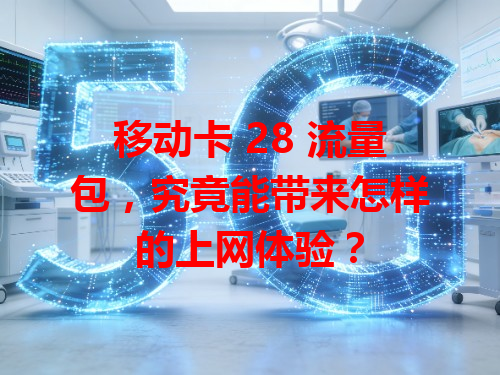 移动卡 28 流量包，究竟能带来怎样的上网体验？