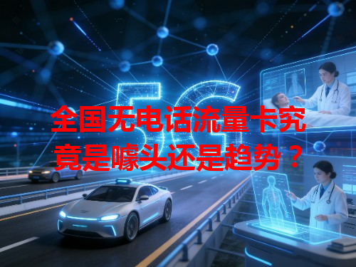 全国无电话流量卡究竟是噱头还是趋势？