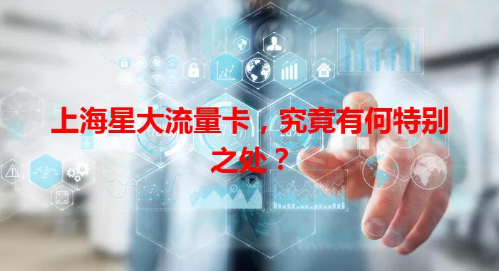 上海星大流量卡，究竟有何特别之处？