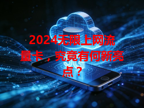 2024无限上网流量卡，究竟有何新亮点？
