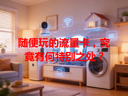 随便玩的流量卡，究竟有何特别之处？