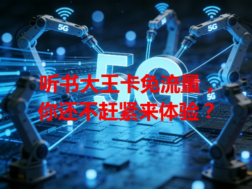 听书大王卡免流量，你还不赶紧来体验？
