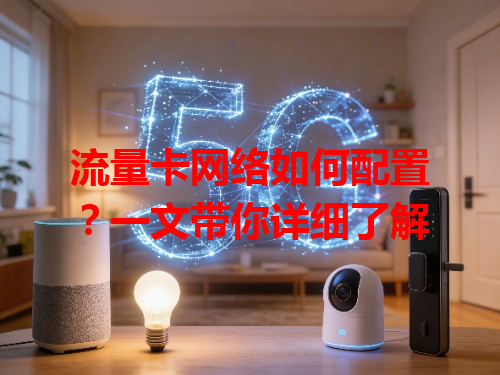 流量卡网络如何配置？一文带你详细了解