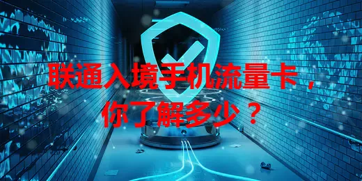 联通入境手机流量卡，你了解多少？