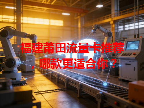福建莆田流量卡推荐，哪款更适合你？